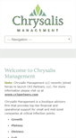 Mobile Screenshot of chrysalismgmt.com